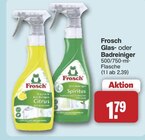 Glasreiniger Citrus im Angebot bei famila Nordwest in Oldenburg Glasreiniger Citrus Angebote von Frosch bei famila Nordwest Oldenburg für 1,79 €