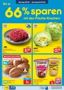 Brot im Netto Marken-Discount Prospekt "Aktuelle Angebote" mit 68 Seiten (Rostock)