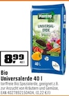 Aktuelles Bio Universalerde Angebot bei OBI in Nürnberg ab 8,99 €