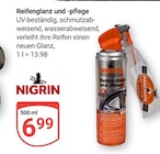Reifenglanz und -pflege Angebote von Nigrin bei GLOBUS Rodgau für 6,99 €