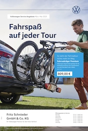 Volkswagen Prospekt "Neuer Frühling, neuer Grip" für Hiddenhausen, 1 Seite, 01.03.2025 - 31.05.2025