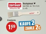 Backpinsel von Zenker im aktuellen V-Markt Prospekt für 1,69 €