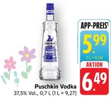 Vodka Angebote von Puschkin bei EDEKA Konstanz für 5,99 €