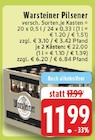 Aktuelles Pilsener Angebot bei E center in Mülheim (Ruhr) ab 11,99 €