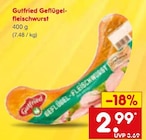 Geflügelfleischwurst von Gutfried im aktuellen Netto Marken-Discount Prospekt für 2,99 €