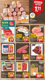 Biofleisch im REWE Prospekt in Schweinfurt Aktueller REWE Prospekt mit Biofleisch, "Dein Markt", Seite 8