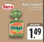 Dinkel Sandwich Angebote von Harry bei E center Mülheim für 1,49 €