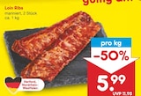 Aktuelle Grillfleisch Angebote bei Netto Marken-Discount in Koblenz Aktuelles Loin Ribs Angebot bei Netto Marken-Discount in Koblenz ab 5,99 €