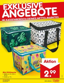 Tasche im aktuellen Netto Marken-Discount Prospekt (München) Tasche im Netto Marken-Discount Prospekt "Aktuelle Angebote" mit 71 Seiten (München)