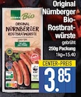 Grillbratwurst im EDEKA Prospekt Original Nürnberger Bio-Rostbratwürste von Edeka Bio im aktuellen EDEKA Prospekt für 3,85 €