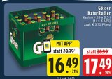 NaturRadler Angebote von Gösser bei EDEKA Lingen für 16,49 €