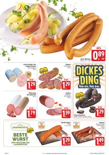 Wiener Würstchen im E center Prospekt "Wir lieben Lebensmittel!" mit 40 Seiten (Dresden)