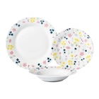 Service Essentiel 18 pièces fleuri - CARREFOUR HOME - Carrefour à Nice Service Essentiel 18 pièces fleuri - CARREFOUR HOME en promo chez Carrefour Nice à 15,99 €