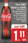 Coca-Cola im Angebot bei EDEKA in Dorsten Coca-Cola Angebote bei EDEKA Dorsten für 1,11 €