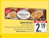 Apfelstrudel im EDEKA Prospekt Apfelstrudel von GUT&GÜNSTIG im aktuellen EDEKA Prospekt für 2,19 €