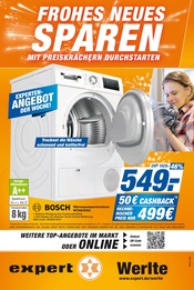 Aktueller expert Elektromarkt Prospekt in Werlte und Umgebung, "Top Angebote" mit 20 Seiten, 04.01.2025 - 10.01.2025