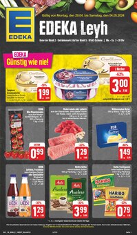 Aktueller EDEKA Prospekt "Wir lieben Lebensmittel!" Seite 1 von 24 Seiten für Ostheim