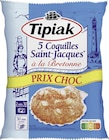 Coquilles Saint-Jacques à la Bretonne surgelées - TIPIAK en promo chez Géant Casino Courbevoie à 7,39 €