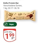 Protein Bar Angebote von KoRo bei GLOBUS Bochum für 1,99 €