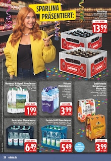 Bier im EDEKA Prospekt "Aktuelle Angebote" mit 30 Seiten (Lippstadt)