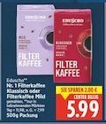 Nr. 1 Filterkaffee Klassisch von Eduscho im aktuellen E center Prospekt