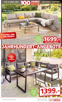 Sofa im Segmüller Prospekt "Gartenmöbel Saisoneröffnung" mit 24 Seiten (Ludwigshafen (Rhein))