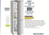 RÉFRIGÉRATEUR - Liebherr - Proxi Confort à Eysines RÉFRIGÉRATEUR - Liebherr en promo chez Proxi Confort Eysines à 999,00 €