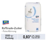 Raffinade-Zucker Angebote von Aro bei Metro Witten für 0,89 €