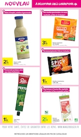 Promos Saucisse dans le catalogue "LES NOUVEAUTÉS" de Carrefour Market Saucisse en promo dans le catalogue Carrefour Market à la page 8