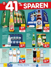 Cola im Netto Marken-Discount Prospekt "Aktuelle Angebote" mit 65 Seiten (München)