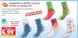 Promo Socquettes à motifs enfant ou adolescent à 6,99 € dans le catalogue Norma à Strasbourg