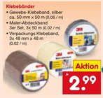 Gewebe-Klebeband Angebote bei Netto Marken-Discount Weiden für 2,99 €