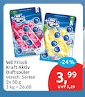Kraft Aktiv Duftspüler von WC Frisch für 3,99 € bei budni im Angebot Kraft Aktiv Duftspüler von WC Frisch im aktuellen budni Prospekt
