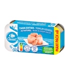 Thon entier au naturel "Maxi Pack" - CARREFOUR CLASSIC en promo chez Carrefour Thon entier au naturel "Maxi Pack" - CARREFOUR CLASSIC dans le catalogue Carrefour
