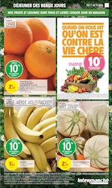 Fruits Et Légumes Angebote im Prospekt "50% REMBOURSÉS EN BONS D'ACHAT SUR TOUT LE RAYON CAFÉ" von Intermarché auf Seite 7