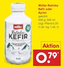 Kalinka Kefir oder Ayran Angebote von Müller bei Netto Marken-Discount Melle für 0,79 €