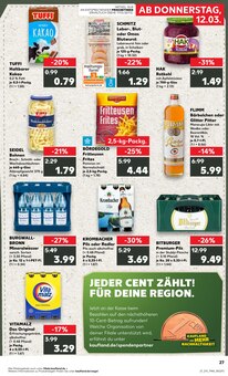 Krombacher im Kaufland Prospekt "Hier bin ich richtig" mit 66 Seiten (Hückelhoven)