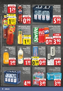 Coca Cola im EDEKA Prospekt "Aktuelle Angebote" mit 26 Seiten (Dorsten)