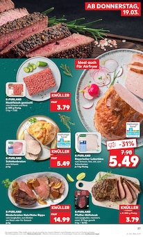 Schweinefilet im Kaufland Prospekt "Aktuelle Angebote" mit 56 Seiten (München)