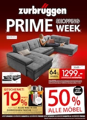 Zurbrüggen Wadersloh Prospekt der aktuellen Woche, gültig von 13.09.2025 bis 20.09.2025 Aktueller Zurbrüggen Wadersloh Prospekt "PRIME SHOPPING WEEK" mit 38 Seiten