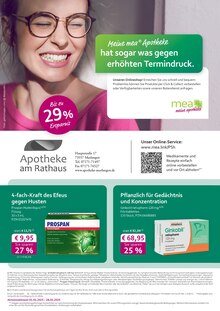 Aktueller mea - meine apotheke Prospekt