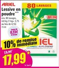 Promo Lessive en poudre* à 17,99 € dans le catalogue Norma à Lunéville