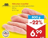 Aktuelle Hähnchenbrust Angebote bei Netto Marken-Discount in Hamburg Aktuelles Hähnchen-Innenfilet Angebot bei Netto Marken-Discount in Hamburg ab 6,99 €