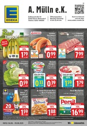 EDEKA Prospekt für Niederzier mit 24 Seiten EDEKA Prospekt für Niederzier: "Aktuelle Angebote", 24 Seiten, 04.08.2025 - 09.08.2025