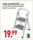 STAHL-KLAPPLEITER „Stabil“ im Angebot bei Marktkauf in Meerbusch STAHL-KLAPPLEITER „Stabil“ Angebote bei Marktkauf Meerbusch für 19,99 €