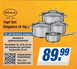 Topf-Set Elegance (4-tlg.) Angebote von RÖSLE bei expert Buchholz für 89,99 €