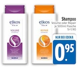 Volume Shampoo im EDEKA Prospekt Volume Shampoo von elkos im aktuellen EDEKA Prospekt für 0,95 €