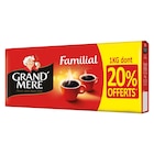 Café moulu "Format Familial" - GRAND' MÈRE - Carrefour à Issy-les-Moulineaux Café moulu "Format Familial" - GRAND' MÈRE en promo chez Carrefour Issy-les-Moulineaux à 10,58 €