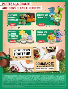 Catalogue E.Leclerc de la semaine "SPÉCIAL PÂQUES À PRIX E.LECLERC" avec 2 pages, valide du 24/03/2026 au 04/04/2026 pour Decize et alentours Prospectus E.Leclerc de la semaine "SPÉCIAL PÂQUES À PRIX E.LECLERC" avec 2 pages, valide du 24/03/2026 au 04/04/2026 pour Decize et alentours