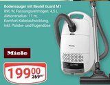 Bodensauger mit Beutel Guard M1 im Angebot bei GLOBUS in Halle Bodensauger mit Beutel Guard M1 Angebote von Miele bei GLOBUS Halle für 199,00 €